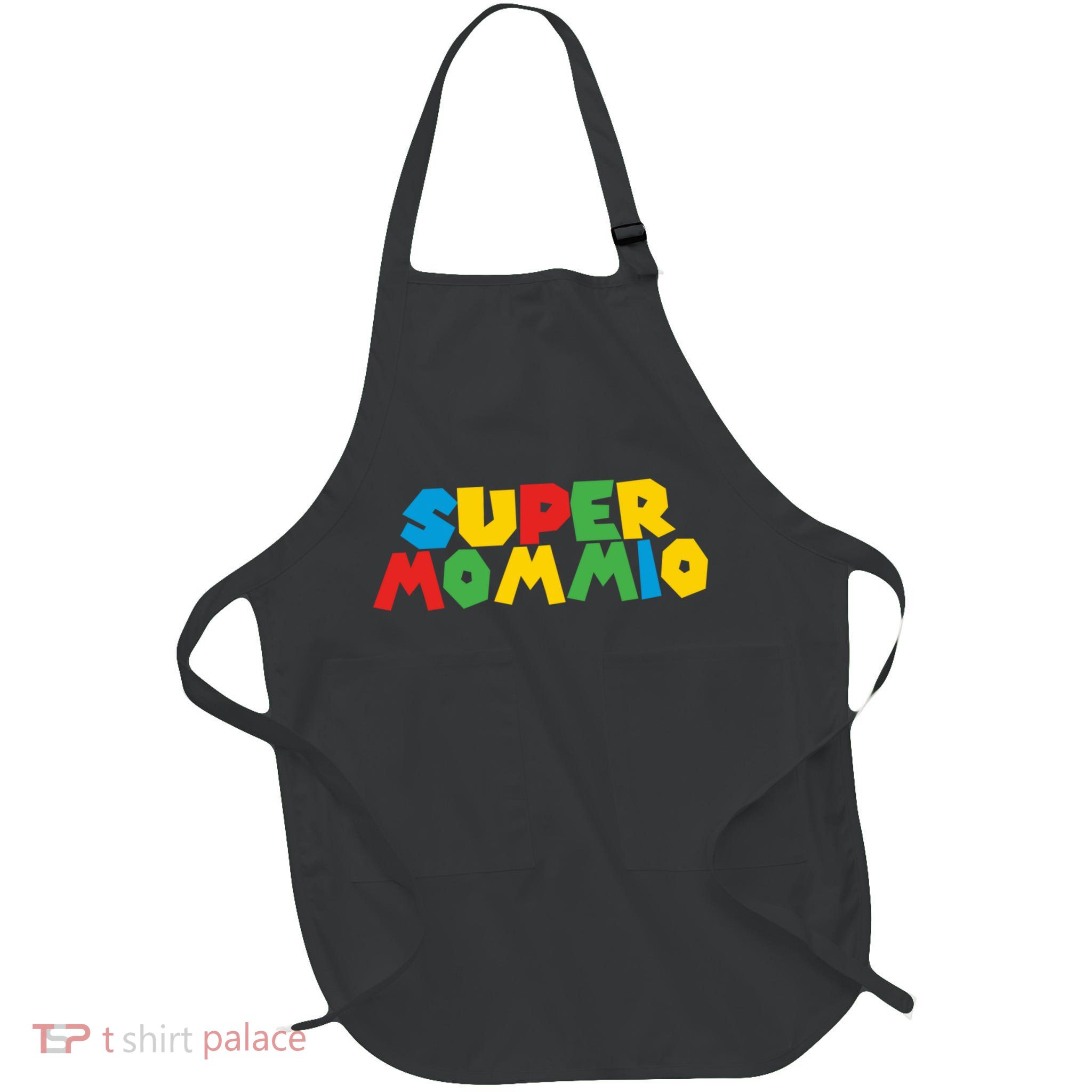 Funny Super Mommio Mother's Day Gamer Apron