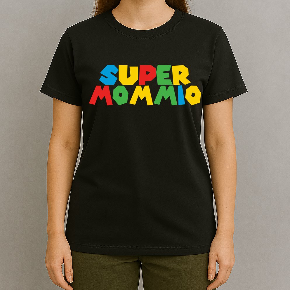 Funny Super Mommio Mother's Day Gamer T-Shirt
