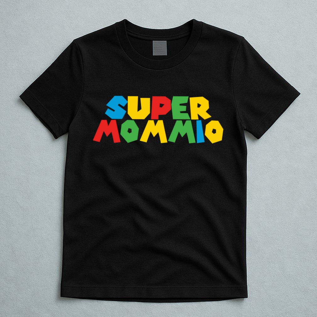 Funny Super Mommio Mother's Day Gamer T-Shirt