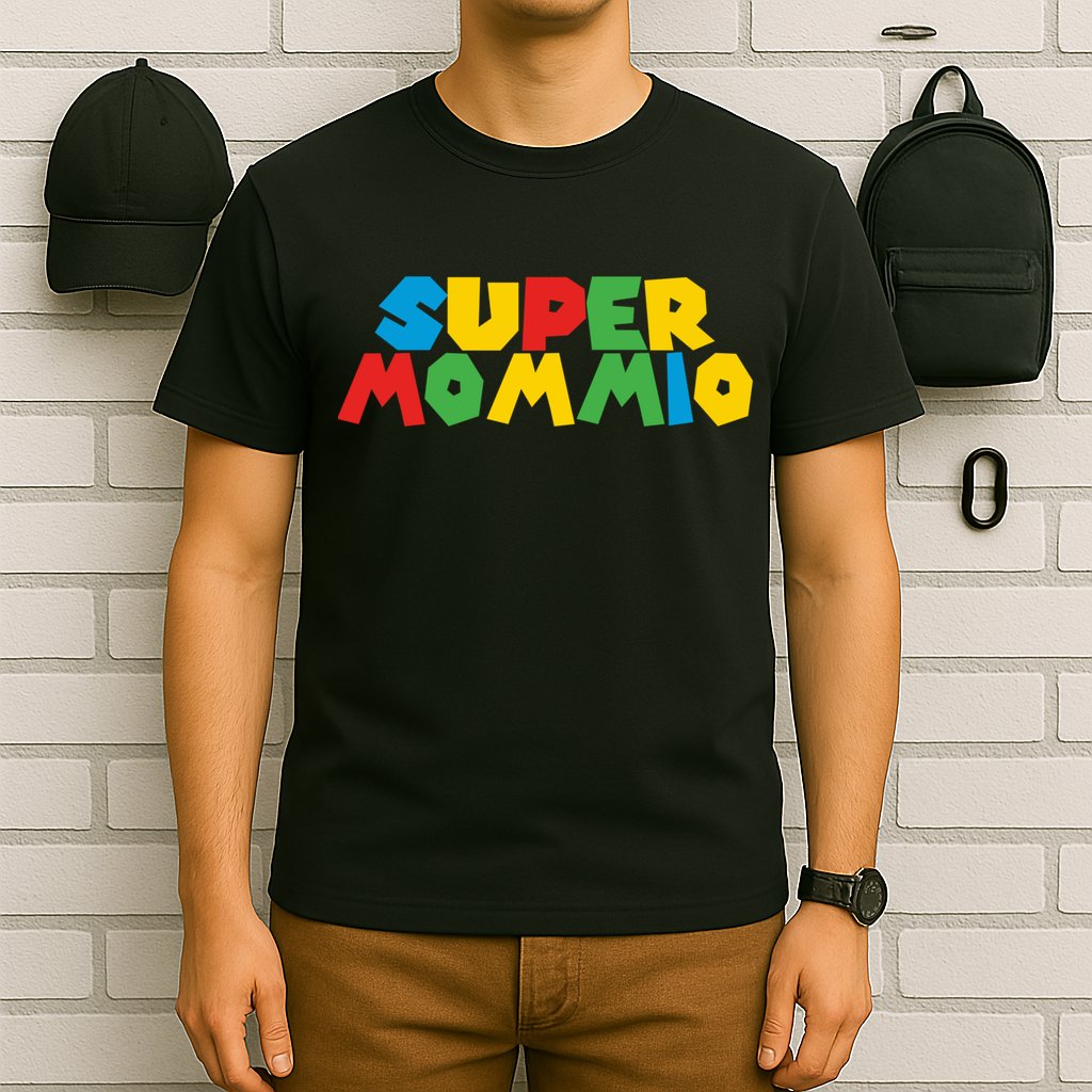 Funny Super Mommio Mother's Day Gamer T-Shirt