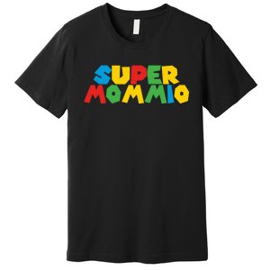 Funny Super Mommio Mother's Day Gamer Premium T-Shirt