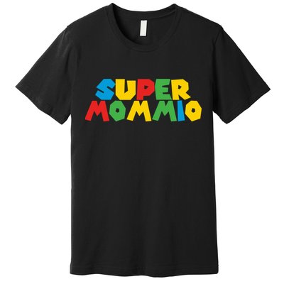 Funny Super Mommio Mother's Day Gamer Premium T-Shirt