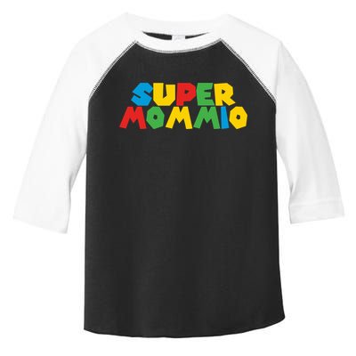 Funny Super Mommio Mother's Day Gamer Toddler Fine Jersey T-Shirt