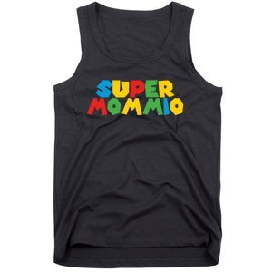 Funny Super Mommio Mother's Day Gamer Tank Top