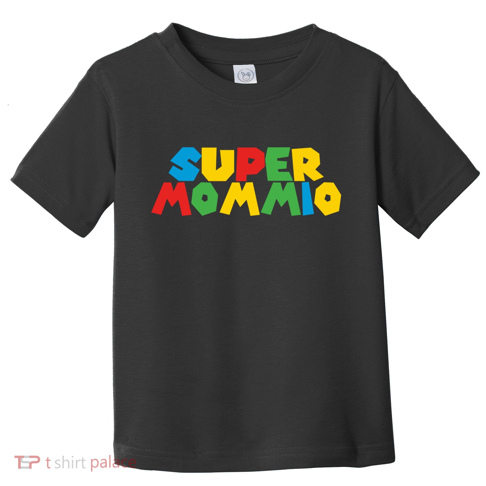 Funny Super Mommio Mother's Day Gamer Toddler T-Shirt