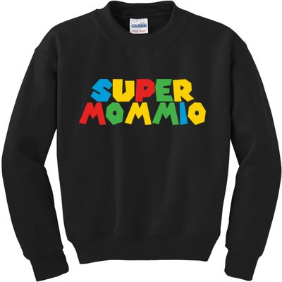 Funny Super Mommio Mother's Day Gamer Kids Sweatshirt