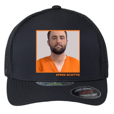 Free Scottie Mugshot Flexfit Unipanel Trucker Cap