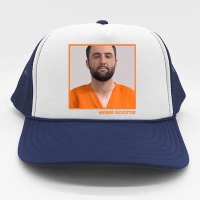 Free Scottie Mugshot Trucker Hat