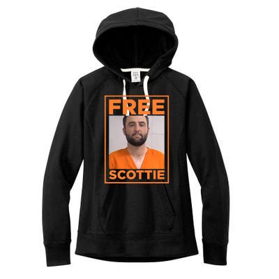 Free Scottie Mug Shot Funny Humour Women's Fleece Hoodie