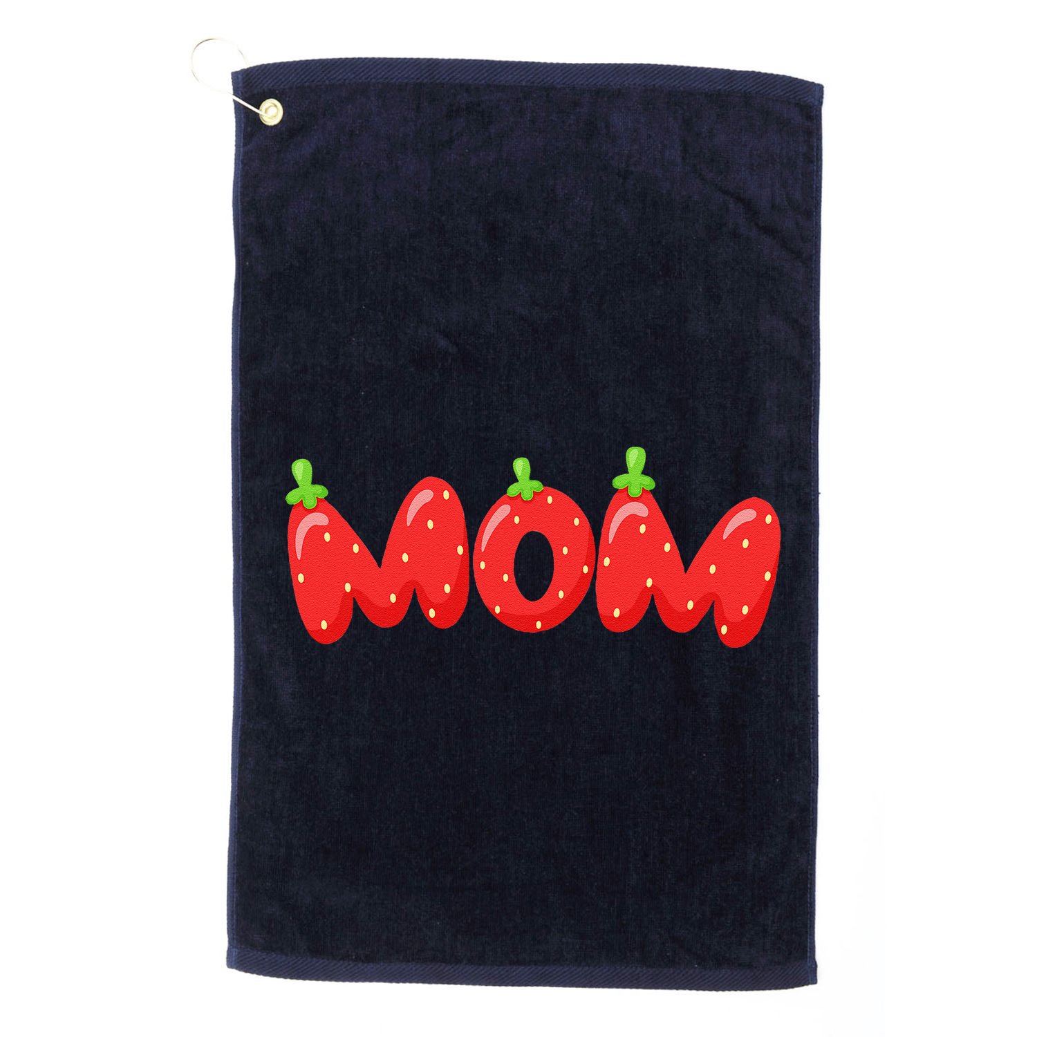Fruitarian Strawberry Mom Loves Berries Perfect MotherS Day Golf Towel