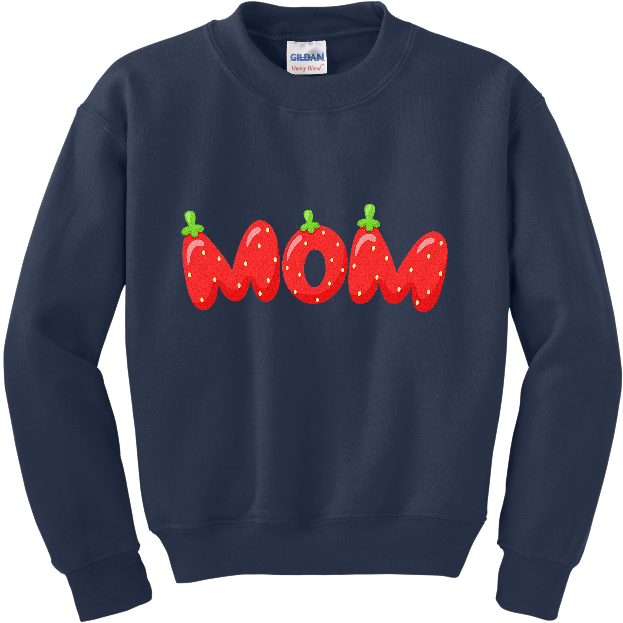 Fruitarian Strawberry Mom Loves Berries Perfect MotherS Day Kids Sweatshirt