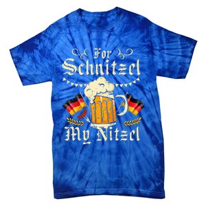 For S.chnitzel My Nitzel Funny O.ktoberfest Tie-Dye T-Shirt