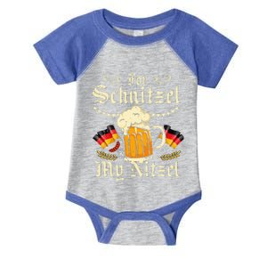 For S.chnitzel My Nitzel Funny O.ktoberfest Infant Baby Jersey Bodysuit