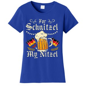 For S.chnitzel My Nitzel Funny O.ktoberfest Women's T-Shirt