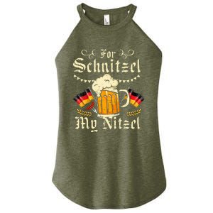 For S.chnitzel My Nitzel Funny O.ktoberfest Women's Perfect Tri Rocker Tank