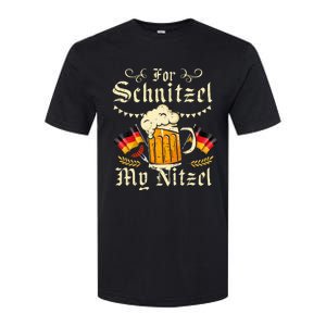 For S.chnitzel My Nitzel Funny O.ktoberfest Softstyle CVC T-Shirt