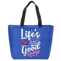 Funny Soap Maker Handmade Soap Making Soapmaking Gift Zip Tote Bag