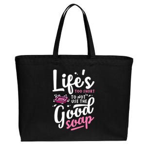 Funny Soap Maker Handmade Soap Making Soapmaking Gift Cotton Canvas Jumbo Tote