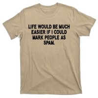 Funny Sarcastic Mark People As Spam T-Shirt