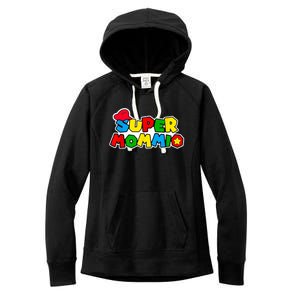 Funny Super Mommio Mother's Day Gamer Women's Fleece Hoodie