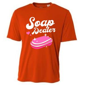 Funny Soap Maker Soap Making Soap Dealer Gift Cooling Performance Crew T-Shirt