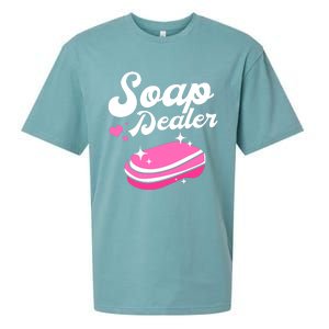 Funny Soap Maker Soap Making Soap Dealer Gift Sueded Cloud Jersey T-Shirt