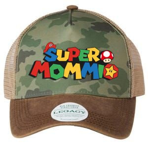 Funny Super Mommio Mother's Day Legacy Tie Dye Trucker Hat