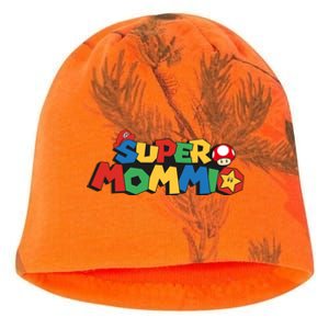 Funny Super Mommio Mother's Day Kati - Camo Knit Beanie