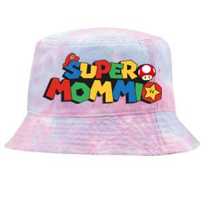 Funny Super Mommio Mother's Day Tie-Dyed Bucket Hat