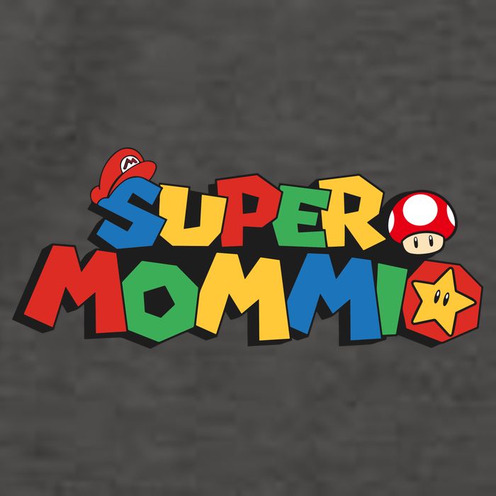 Funny Super Mommio Mother's Day Vector Backpack