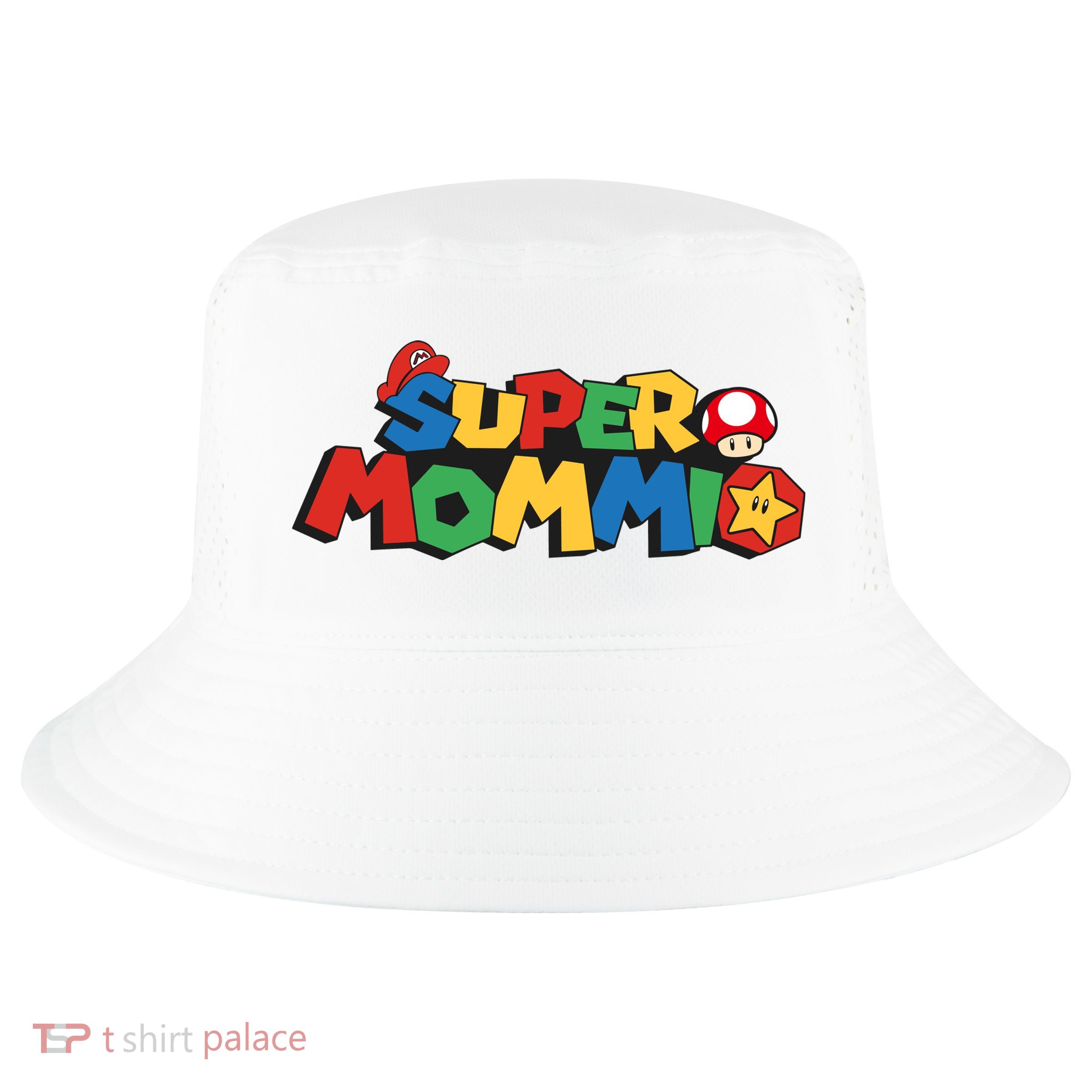 Funny Super Mommio Mother's Day Cool Comfort Performance Bucket Hat