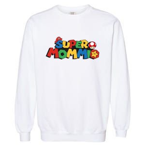 Funny Super Mommio Mother's Day Garment-Dyed Sweatshirt