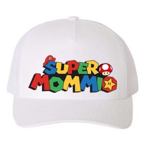 Funny Super Mommio Mother's Day Yupoong Adult 5-Panel Trucker Hat