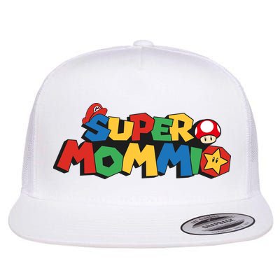 Funny Super Mommio Mother's Day Flatbill Hat