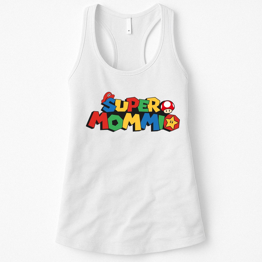 Funny Super Mommio Mother's Day Womens Tank Top
