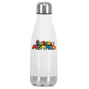 Funny Super Mommio Mother's Day Stainless Steel Insulated Water Bottle