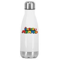 Funny Super Mommio Mother's Day Stainless Steel Insulated Water Bottle