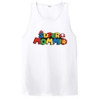 Funny Super Mommio Mother's Day PosiCharge Competitor Tank