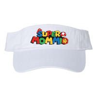 Funny Super Mommio Mother's Day Valucap Bio-Washed Visor