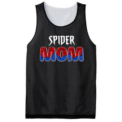 Funny Spider Mom For Love Mesh Reversible Basketball Jersey Tank