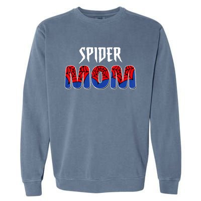 Funny Spider Mom For Love Garment-Dyed Sweatshirt