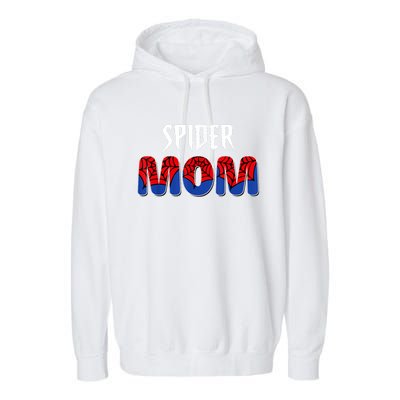 Funny Spider Mom For Love Garment-Dyed Fleece Hoodie