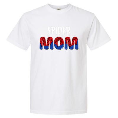 Funny Spider Mom For Love Garment-Dyed Heavyweight T-Shirt