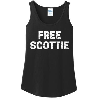 Free Scottie Mugshot Ladies Essential Tank