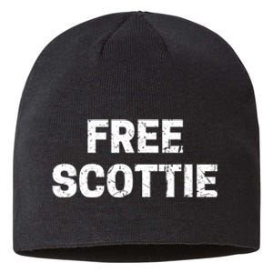 Free Scottie Mugshot Sustainable Beanie