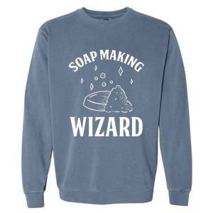 Funny Soap Maker Soap Making Wizard Diy Handmade Crafting Cute Gift Garment-Dyed Sweatshirt