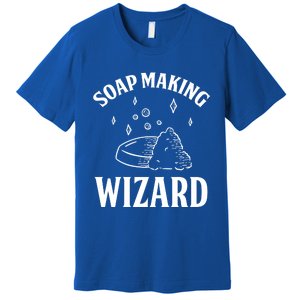 Funny Soap Maker Soap Making Wizard Diy Handmade Crafting Cute Gift Premium T-Shirt