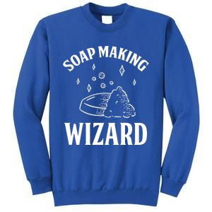 Funny Soap Maker Soap Making Wizard Diy Handmade Crafting Cute Gift Tall Sweatshirt