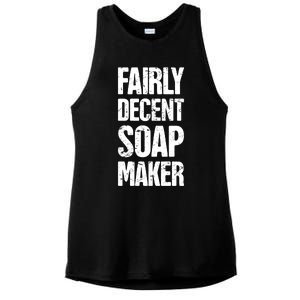 Funny Soap Maker / Craft Fair Home Soap Making Cute Gift Ladies PosiCharge Tri-Blend Wicking Tank