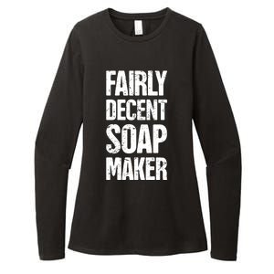 Funny Soap Maker / Craft Fair Home Soap Making Cute Gift Womens CVC Long Sleeve Shirt